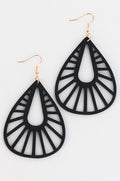 Black Boho Earrings