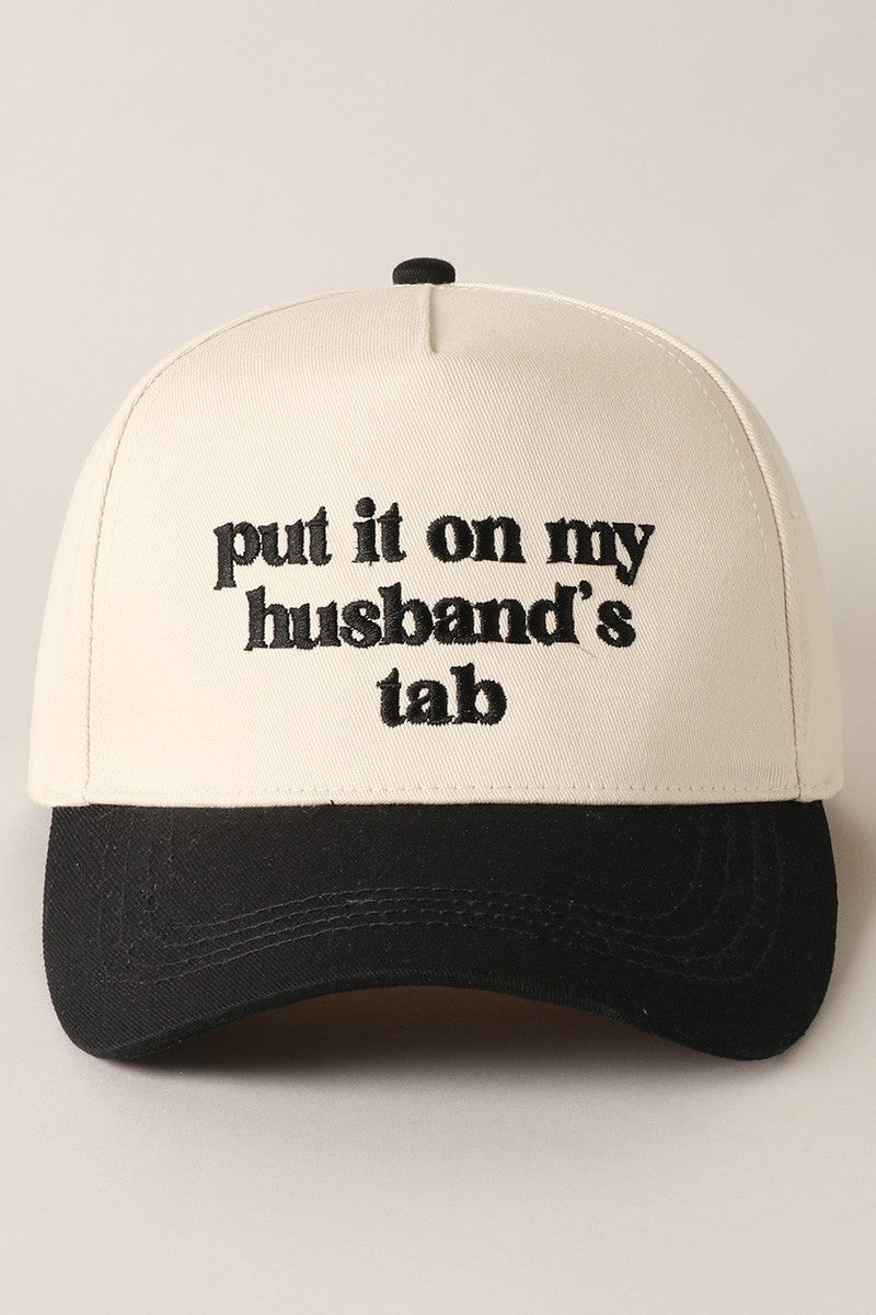 Put It On My Husband's Tab