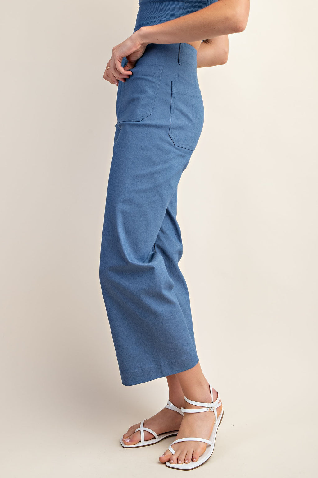 Ankle Cropped Summer Pants