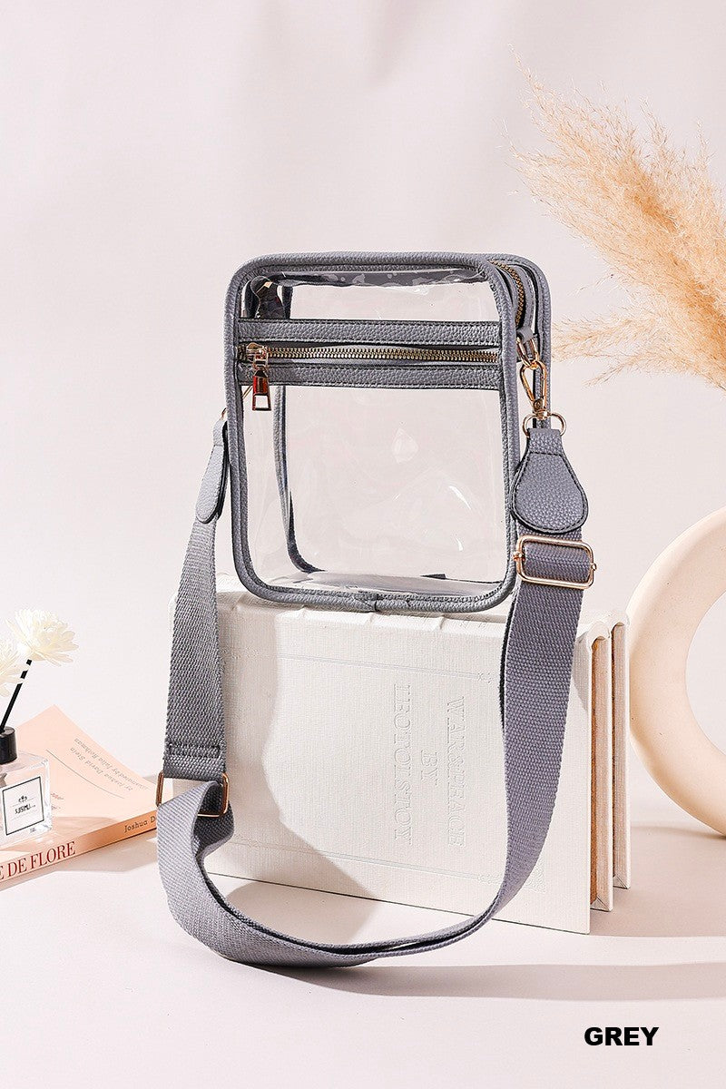Stadium Messenger Bag - Grey