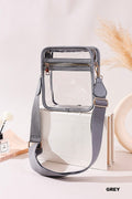 Stadium Messenger Bag - Grey