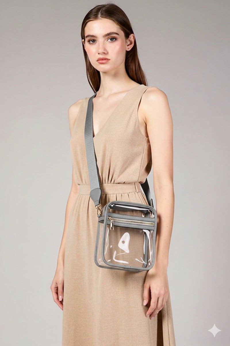 Stadium Messenger Bag - Grey