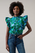 Lomeli Floral Top