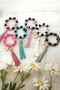 Faith Beaded Wristlet