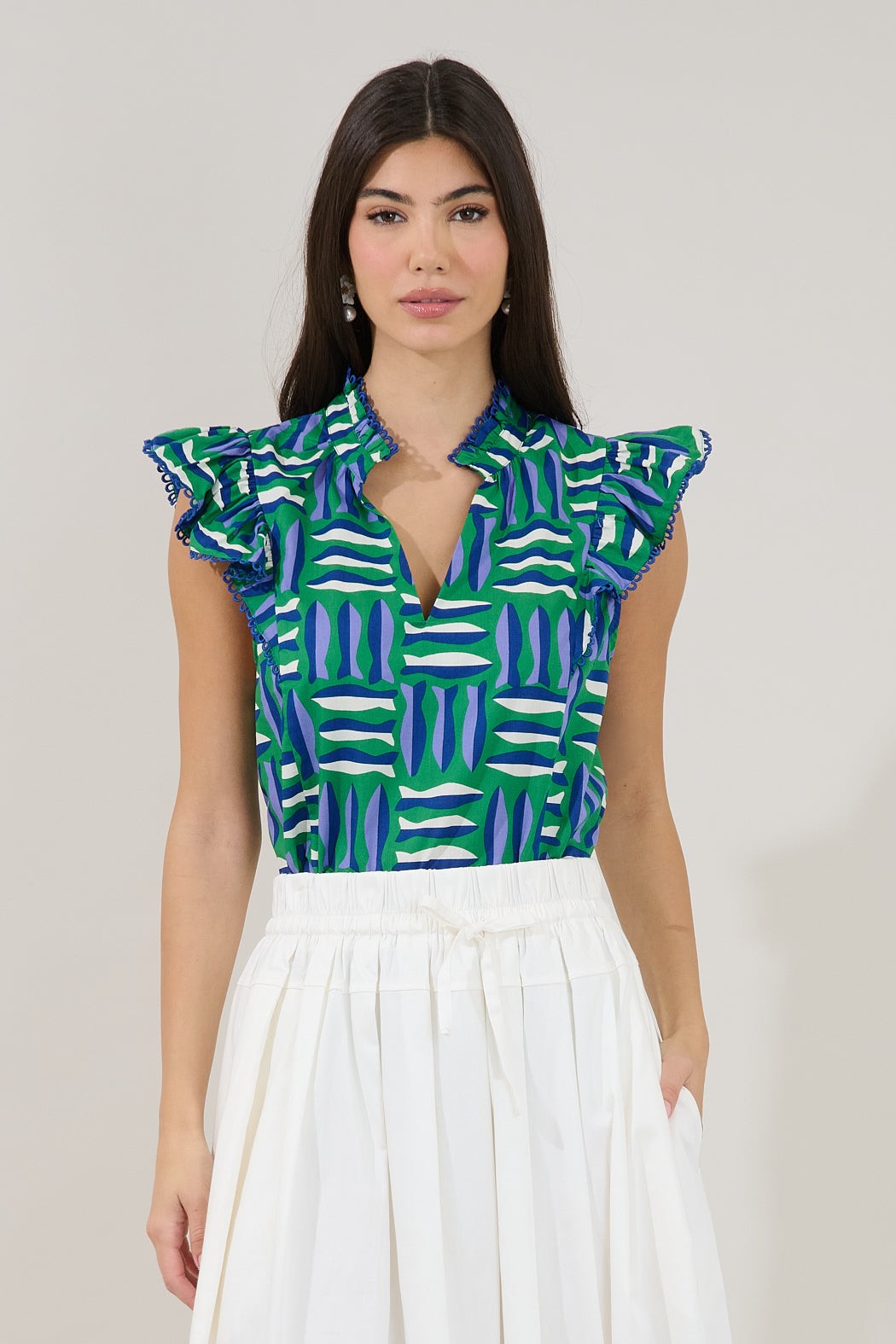 Rayen Ruffle Blouse