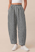 Gingham Pants