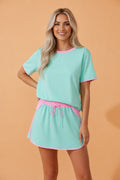 Peachy Keen Set- Skort