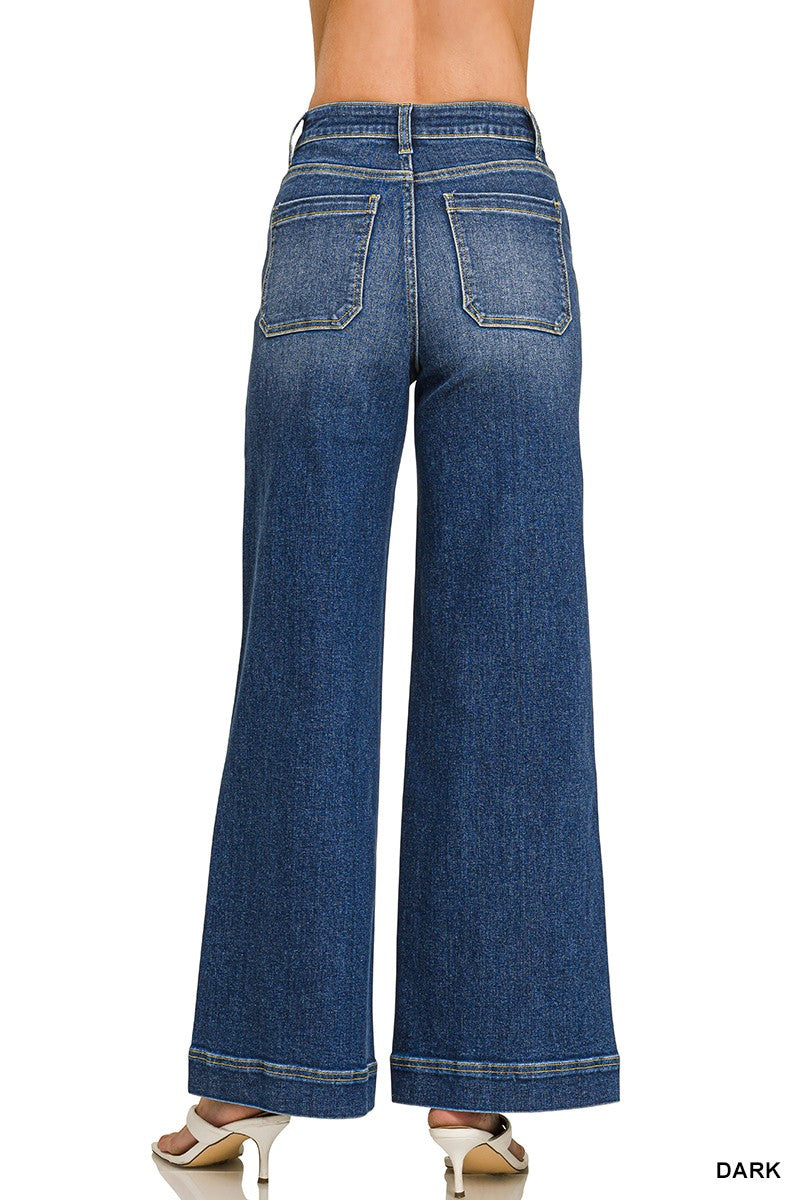 Pintuck Denim