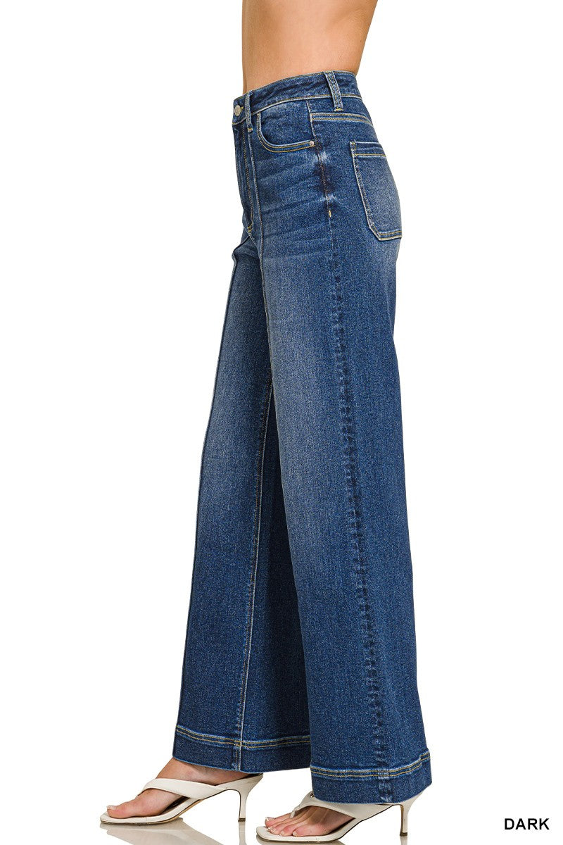 Pintuck Denim