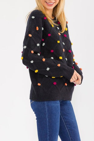 Pom Pom Sweater