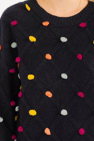 Pom Pom Sweater