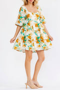 Smock Floral Dress
