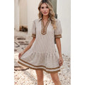 Stripe Autumn Dress