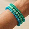 Sea Blue Bracelet Set