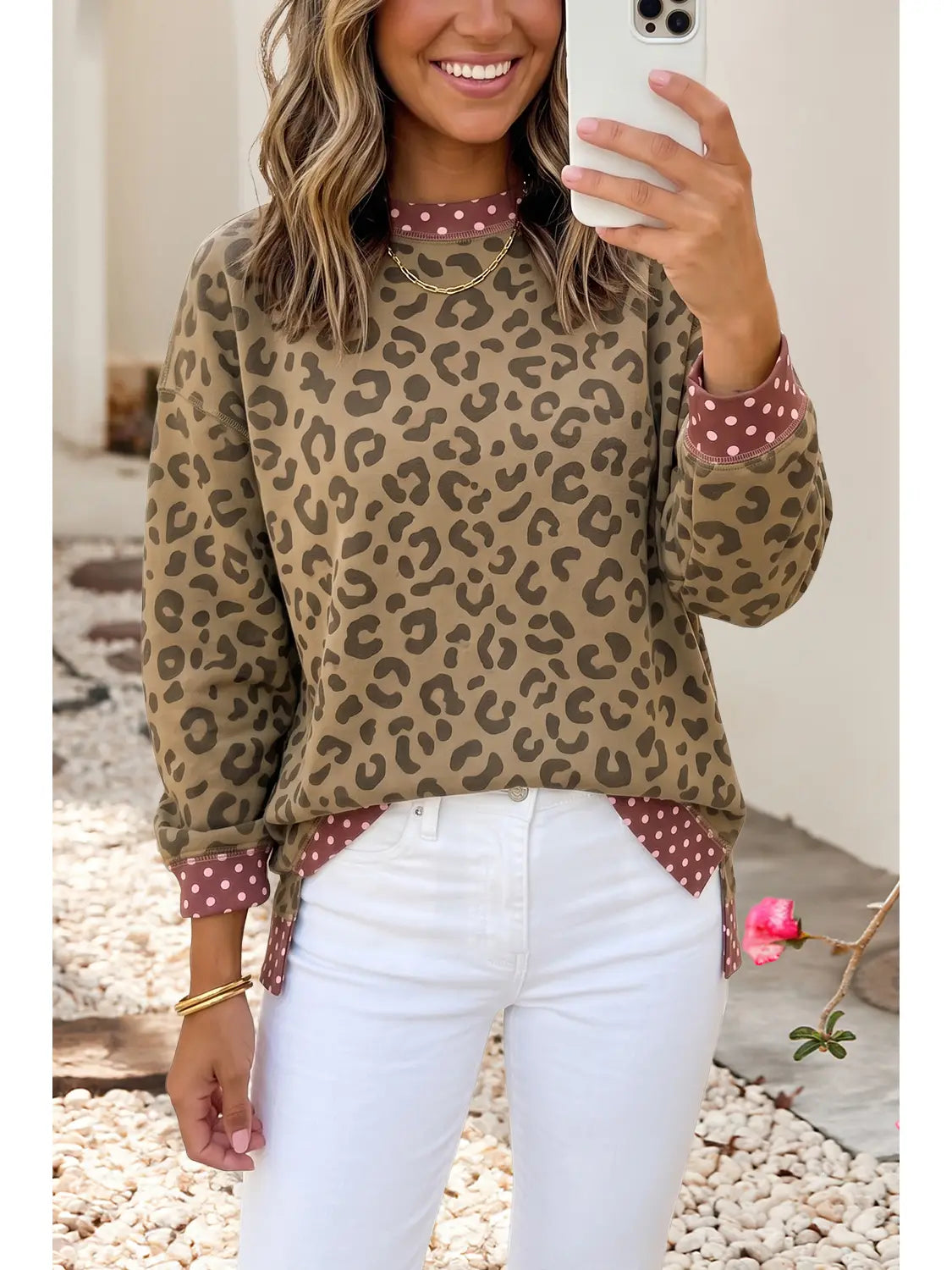 Leopard Polka Dot