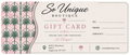 So Unique Gift Card