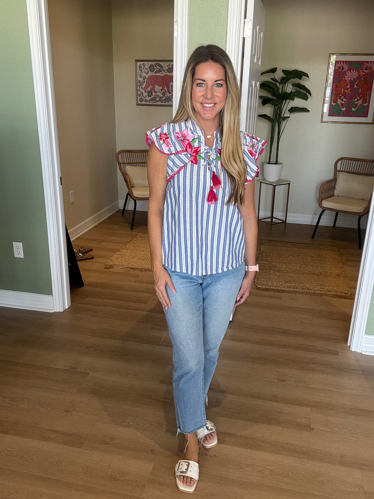 Floral Fantasy Top