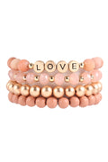 Love Stacked Bracelets