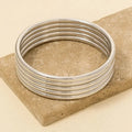 Silver Bangle Set