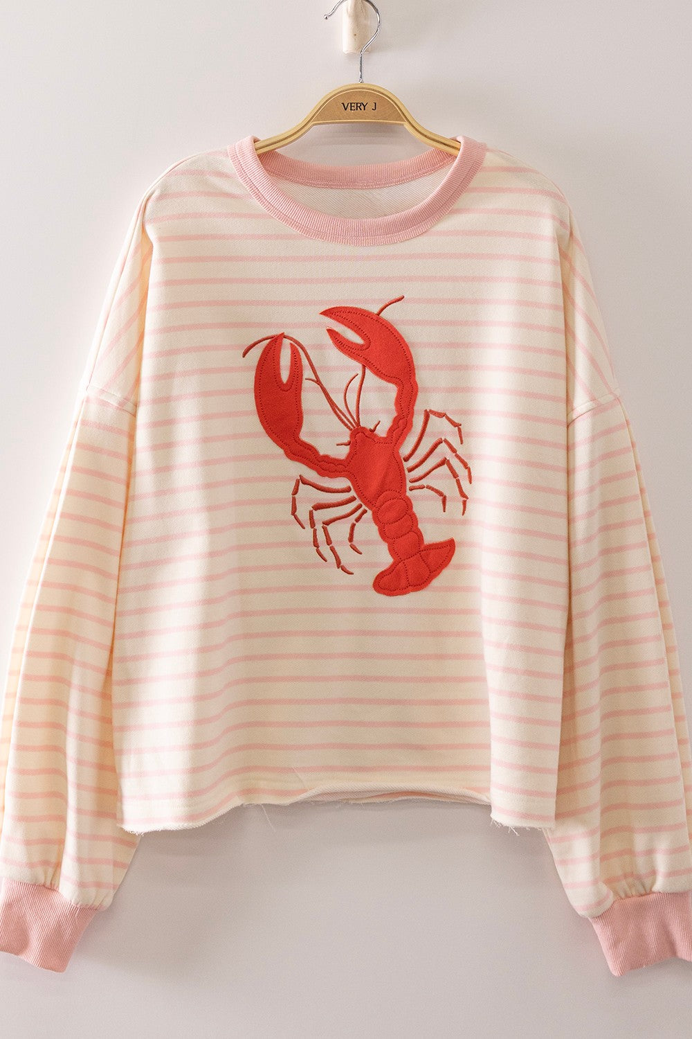 Stripe Lobster Top