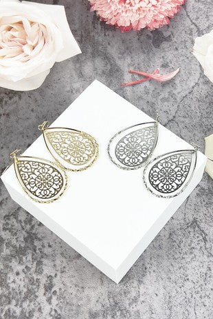 Wire Frame Earring